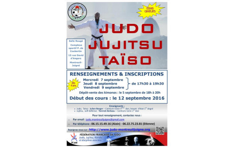 Inscriptions nouvelle saison 2016-2017