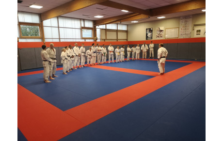 Affluence au cours de Jujitsu